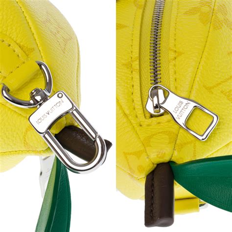 louis vuitton lemon pouch|louis vuitton pouch with strap.